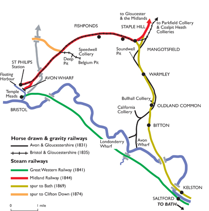 Map of the line